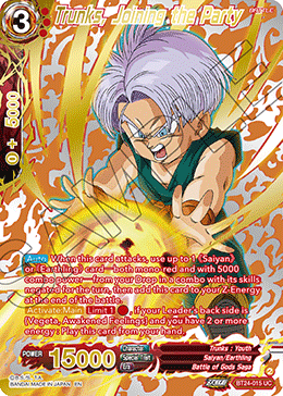 Trunks, Joining the Party (V.3 - Uncommon)