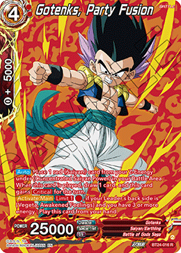 Gotenks, Party Fusion (V.2 - Rare)