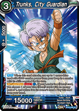 Trunks, City Guardian (V.1 - Uncommon)