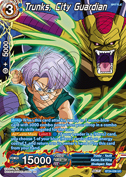 Trunks, City Guardian (V.2 - Uncommon)