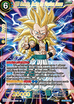 SS3 Gotenks, Facing the Phantom Demon (V.1 - Super Rare)