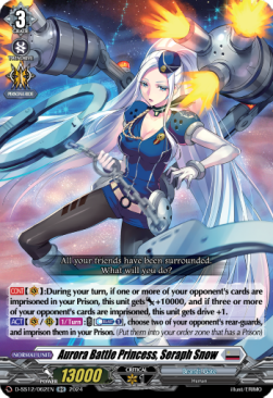 Aurora Battle Princess, Seraph Snow [D Format] (V.1 - Double Rare)