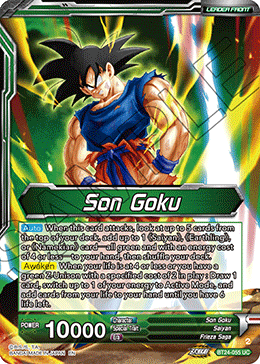 Son Goku // SS Son Goku, Beginning of a Legend (V.1 - Uncommon)