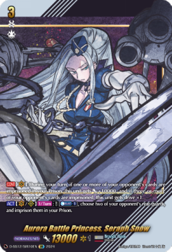 Aurora Battle Princess, Seraph Snow [D Format] (V.3 - Feature Rare)