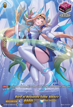 Bard of Heavenly Song, Alpacc [D Format] (V.2 - Feature Rare)