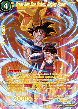 Great Ape Son Gohan, Raging Power (V.2 - Special Rare)