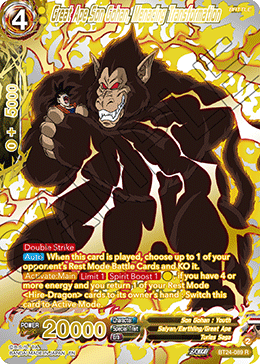 Great Ape Son Gohan, Menacing Transformation (V.3 - Rare)