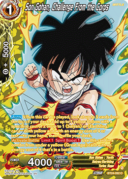 Son Gohan, Challenge From the Corps (V.2 - Common)