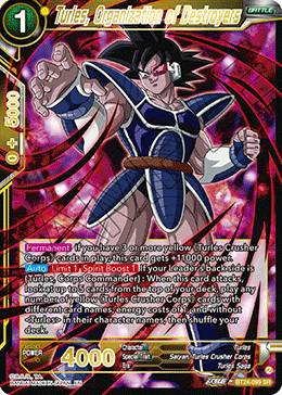 Turles, Organization of Destroyers (V.1 - Super Rare)