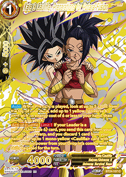 Kale & Caulifla, Preparations for Potara-Fusion (V.3 - Common)