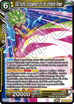 SS2 Kefla, Endowment of the Ultimate Power (V.1 - Rare)