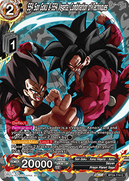 SS4 Son Goku & SS4 Vegeta, Combination of Techniques (V.2 - Common)