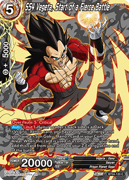 SS4 Vegeta, Start of a Fierce Battle (V.2 - Common)