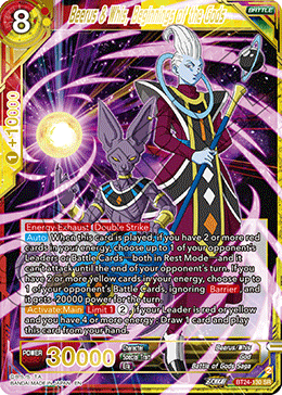 Beerus & Whis, Beginnings of the Gods (V.1 - Super Rare)