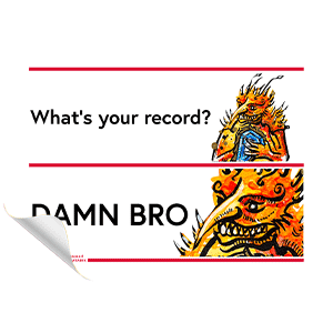 SAWATARIX: What's Your Record Sticker