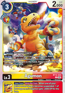 Agumon (BT12-034)