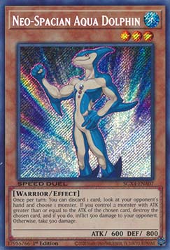 Neo-Spacian Aqua Dolphin (V.2 - Secret Rare)