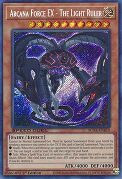 Arcana Force EX - The Light Ruler (V.2 - Secret Rare)