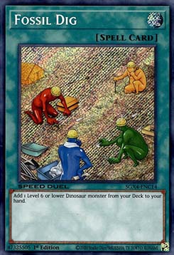 Fossil Dig (V.2 - Secret Rare)