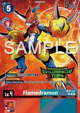 Flamedramon (BT8-012) (V.2)