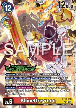 ShineGreymon (BT13-018) (V.1)