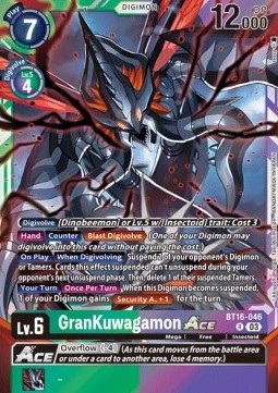 GranKuwagamon Ace (BT16-046) (V.1)