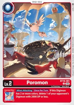 Poromon (BT16-001)