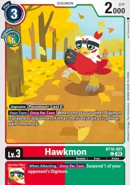 Hawkmon (BT16-007)