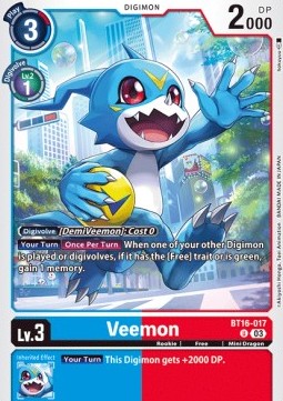 Veemon (BT16-017)