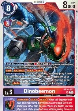 Dinobeemon (BT16-077) (V.1)