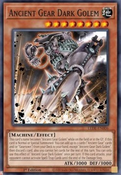 Ancient Gear Dark Golem