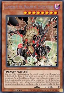 Gandora-G the Dragon of Destruction (V.1 - Secret Rare)