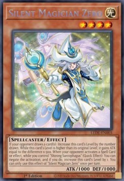 Silent Magician Zero (V.1 - Secret Rare)