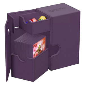 Ultimate Guard Flip'n'Tray Monocolor Deck Case 80+ (Purple)