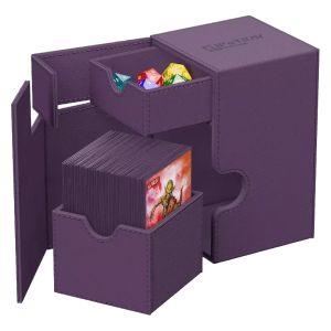 Ultimate Guard Flip'n'Tray Monocolor Deck Case 100+ (Purple)