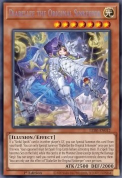 Diabellze the Original Sinkeeper (V.1 - Secret Rare)