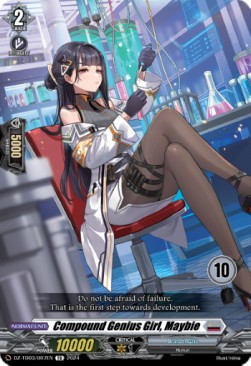 Compound Genius Girl, Maybie [D-Format] (V.3 - Trial Deck)