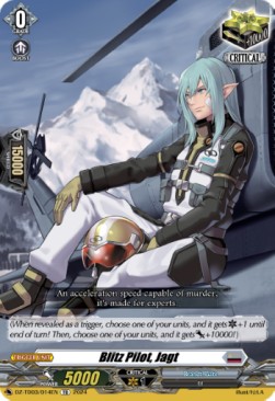 Blitz Pilot, Jagt [D-Format] (V.1 - Trial Deck)