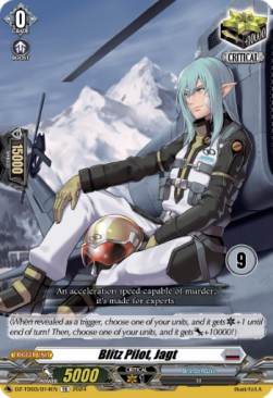 Blitz Pilot, Jagt [D-Format] (V.2 - Trial Deck)