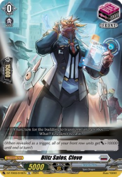 Blitz Sales, Cleve [D-Format] (V.1 - Trial Deck)