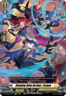 Shadow Bow Archer, Lisana [D Format] (V.1 - Trial Deck)