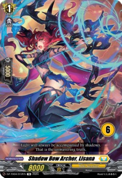 Shadow Bow Archer, Lisana [D Format] (V.2 - Trial Deck)