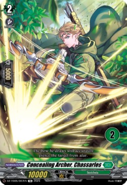 Concealing Archer, Chassarles [D-Format] (V.2 - Trial Deck)