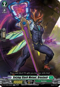 Seizing Slash Mutant, Bruslash [D Format] (V.1 - Trial Deck)