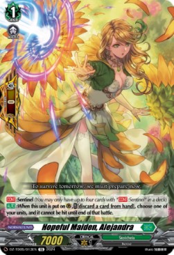 Hopeful Maiden, Alejandra [D Format] (V.1 - Trial Deck)