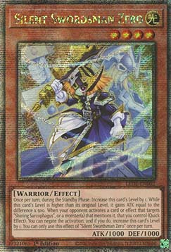 Silent Swordsman Zero (V.2 - Quarter Century Secret Rare)