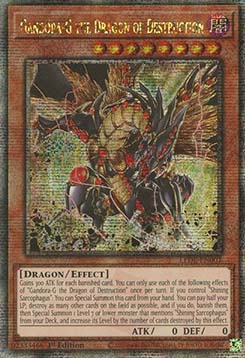 Gandora-G the Dragon of Destruction (V.2 - Quarter Century Secret Rare)