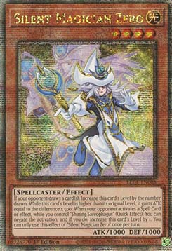 Silent Magician Zero (V.2 - Quarter Century Secret Rare)