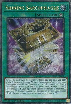 Shining Sarcophagus (V.2 - Quarter Century Secret Rare)