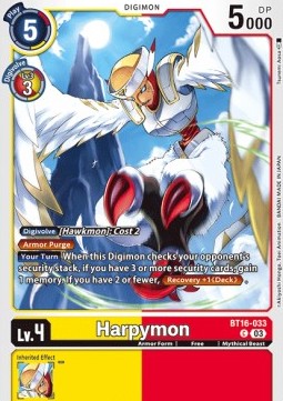 Harpymon (BT16-033)